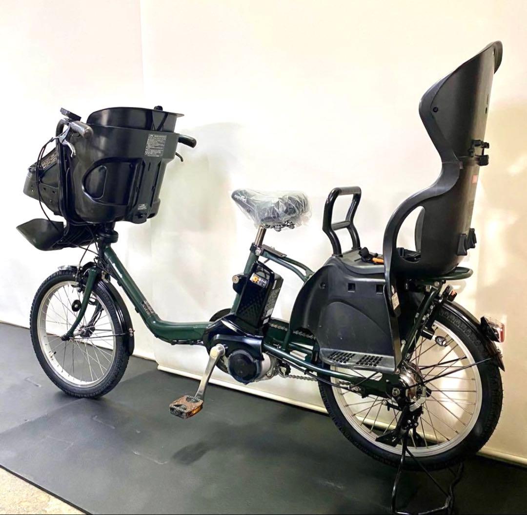 1年保証 送料無料　新型　パナソニック　ギュットミニ　カーキ　電動アシスト自転車