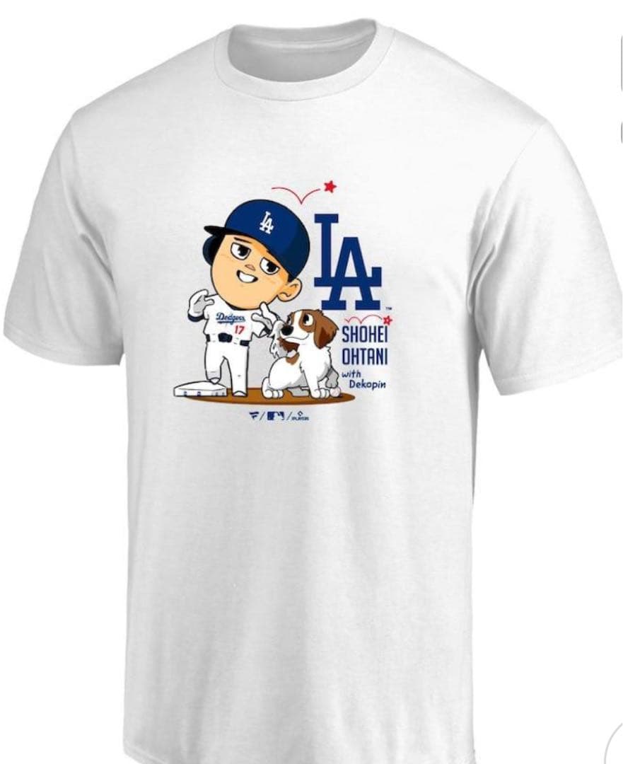 大谷翔平&デコピン始球式記念 限定Ｔシャツ　サイズ150 2枚セット