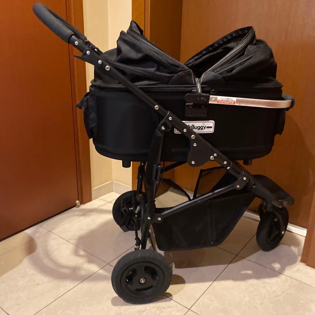 犬用AirBuggy ブラック 犬用 タイヤ交換済