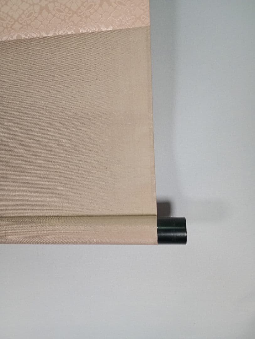 【茶道具】大徳寺西垣宗典和尚筆 雛の絵画賛　美山画　 「桃花萬家宴」軸C38