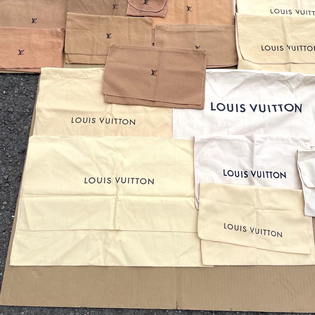 LOUIS VUITTON ルイヴィトン 保存袋 巾着 ロゴ 42枚