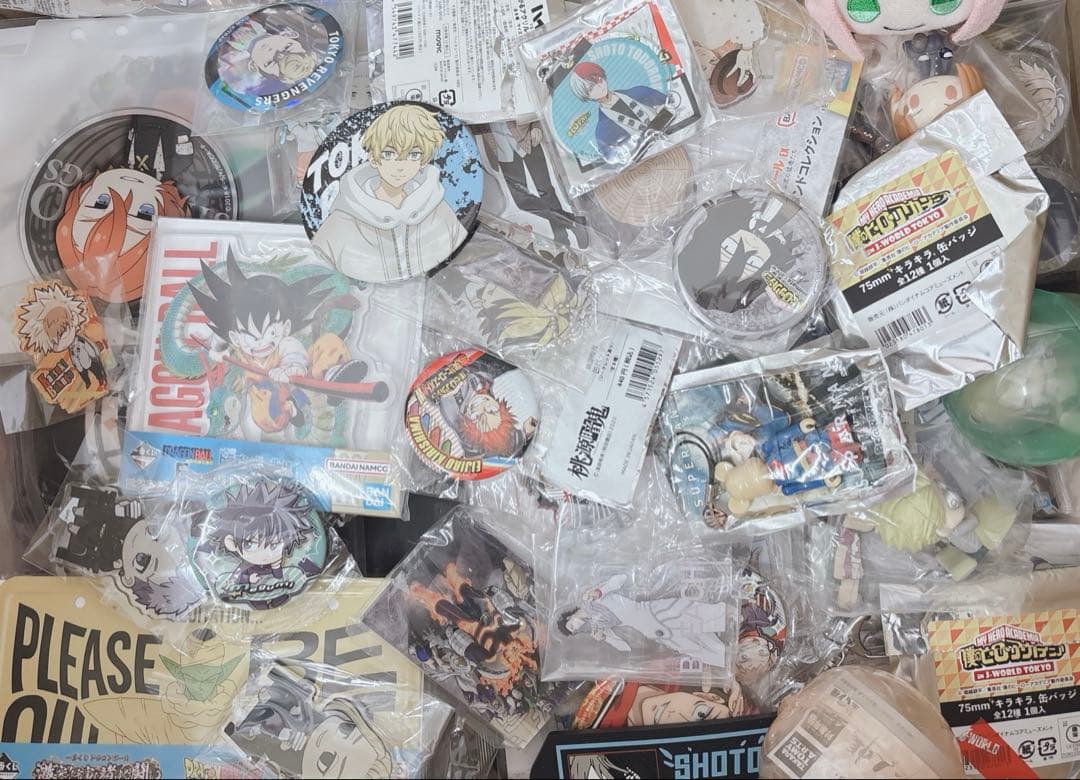 アニメグッズ 少年漫画 ジャンプ系 缶バッジ アクリルスタンド まとめ売り