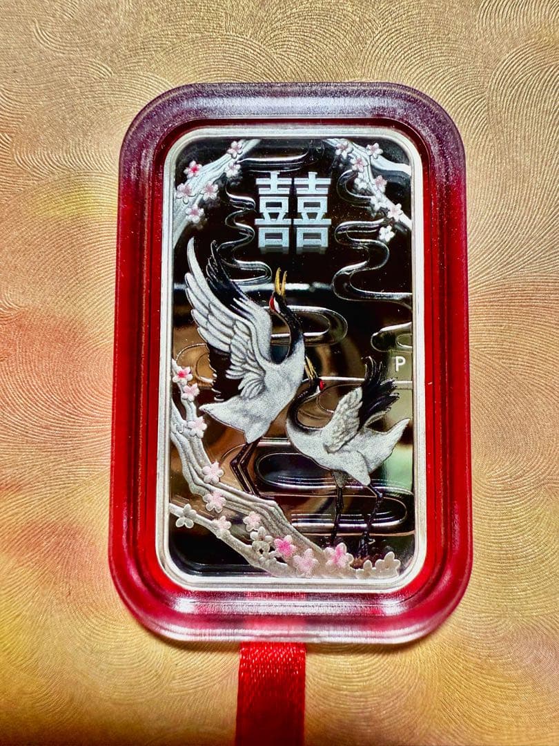 オーストラリア鶴　1オンス純銀