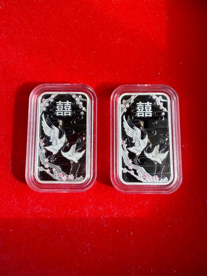 オーストラリア鶴　1オンス純銀