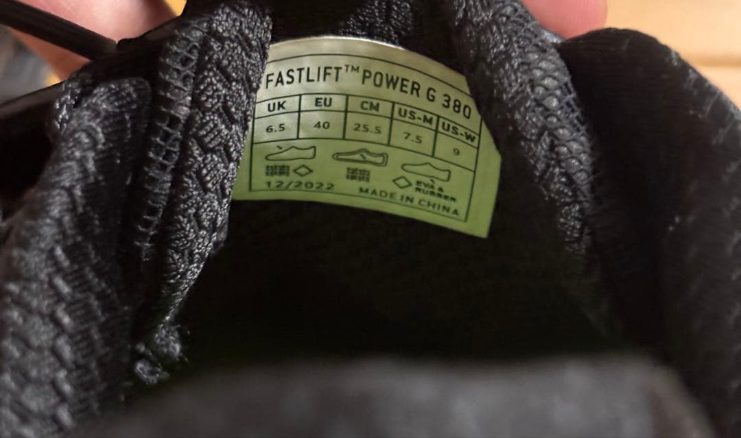 【美品】イノヴェイト Inov8 ファストリフトPOWER G 380