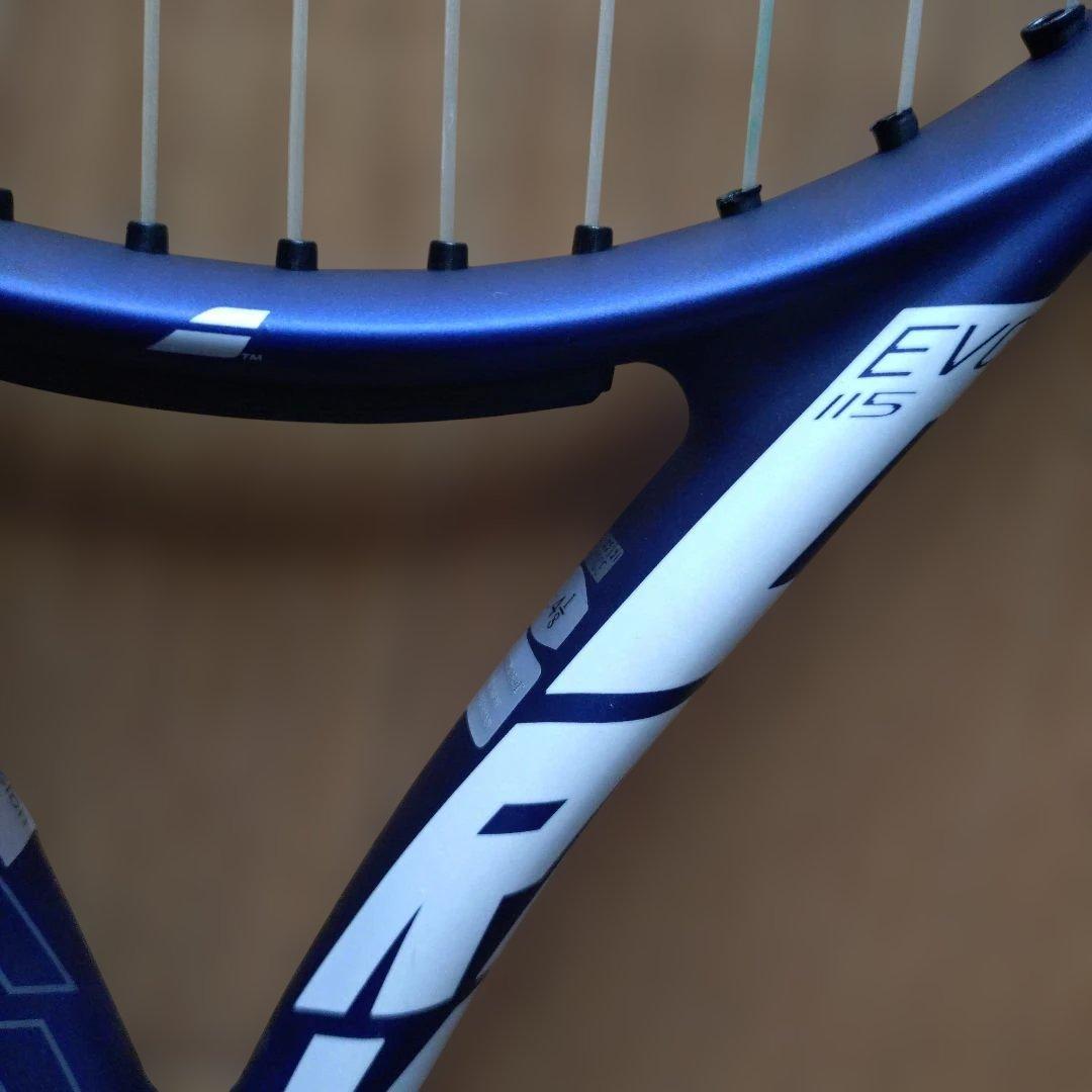 【美品】BABOLAT　EVO DRIVE（エヴォ　ドライブ）ケース付き