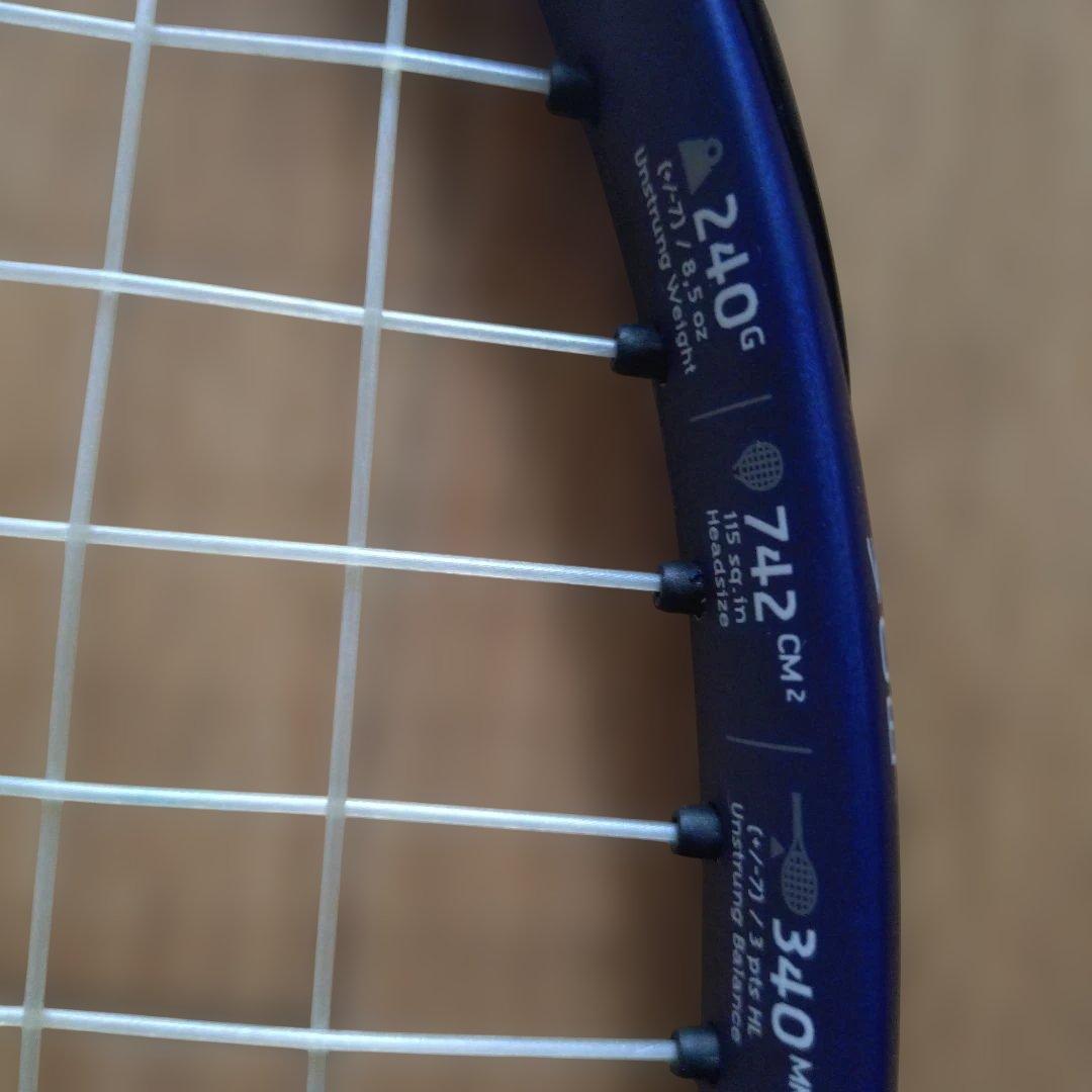 【美品】BABOLAT　EVO DRIVE（エヴォ　ドライブ）ケース付き