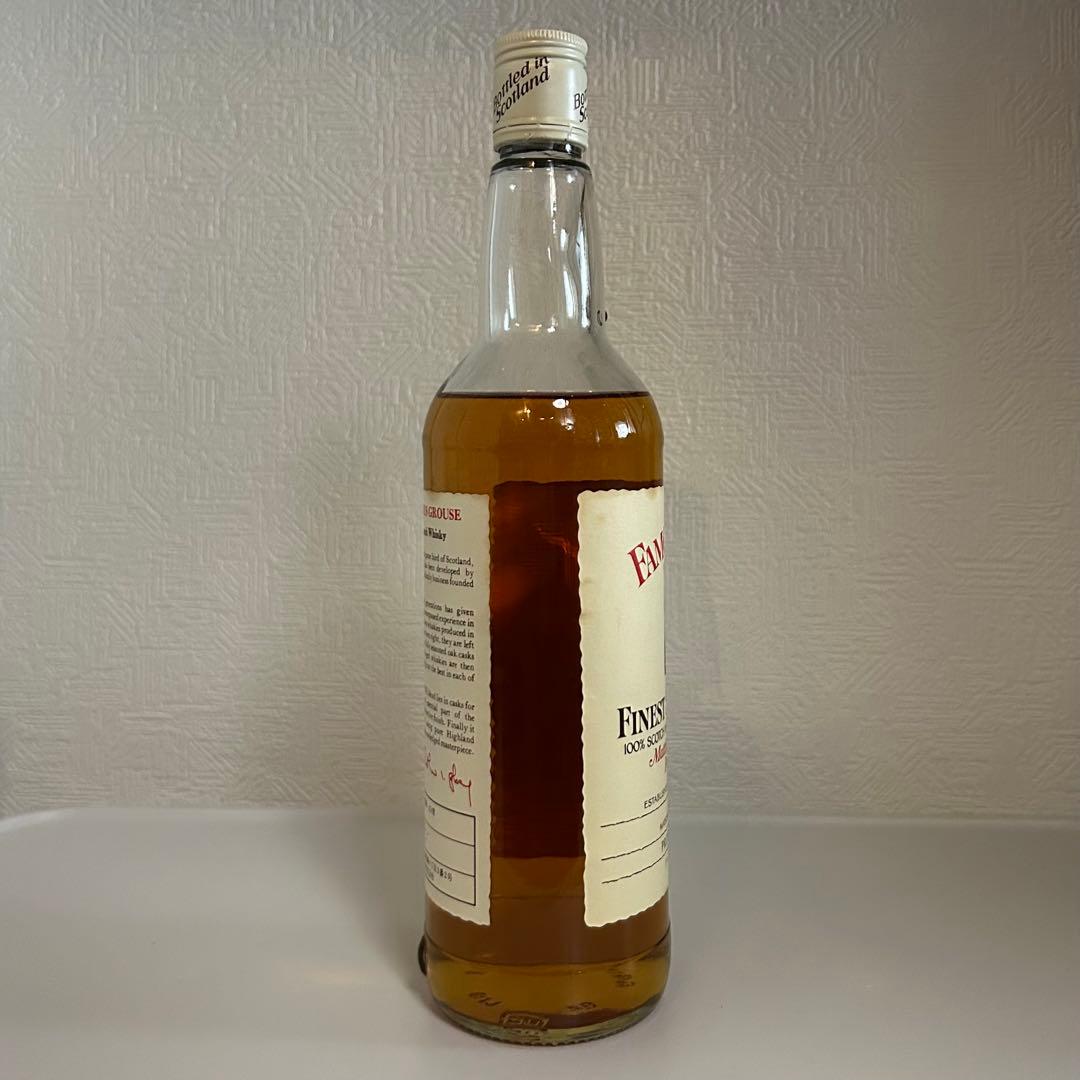 80年代　THE FAMOUS GROUSE フェイマスグラウス 特級