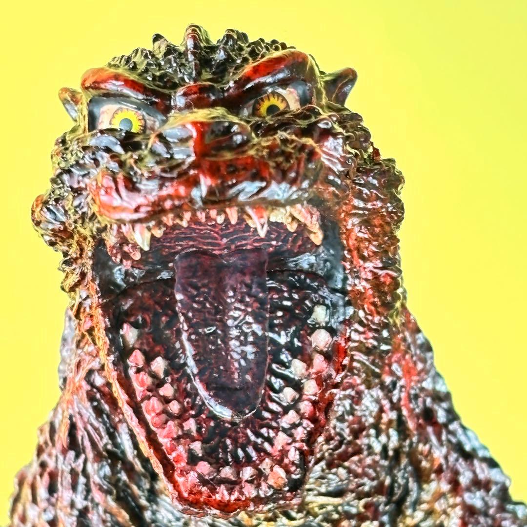 東宝30ｃｍシリーズ ラストシーン ゴジラ カスタム　赤・金　後藤 彩色所