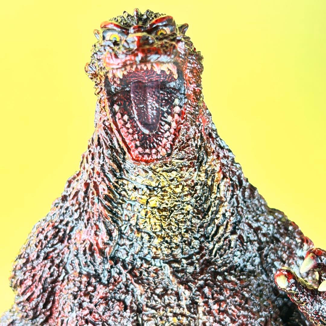 東宝30ｃｍシリーズ ラストシーン ゴジラ カスタム　赤・金　後藤 彩色所