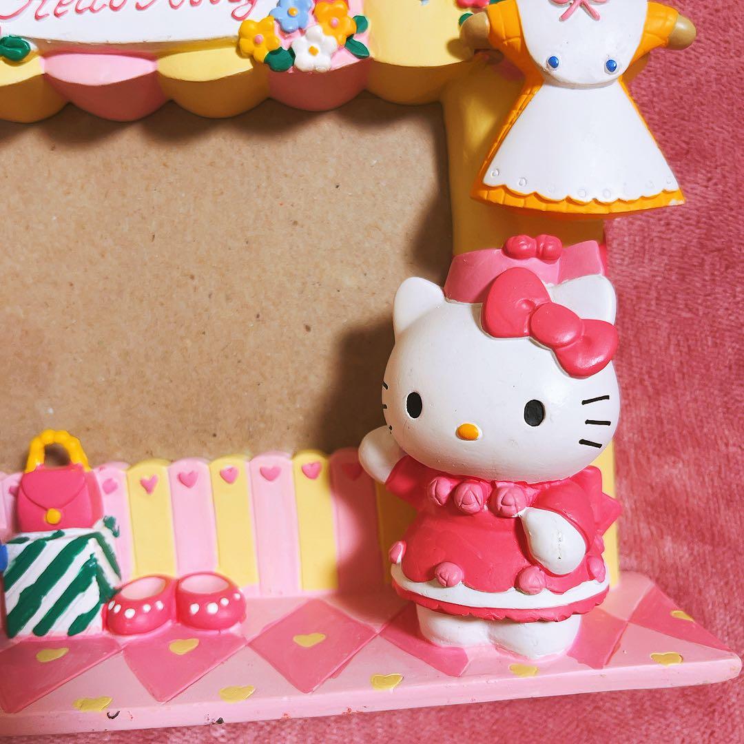 希少レア　ハローキティ　フォトフレーム　平成レトロ　タイニーチャム　サンリオ