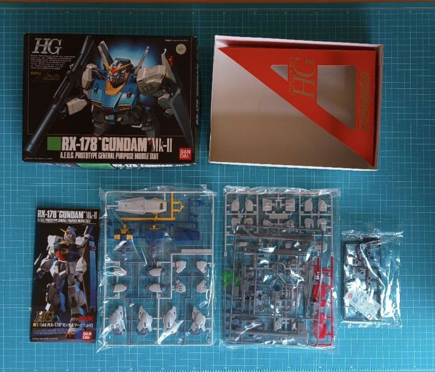 003 未組立 ＨＧ 絶版 ガンダム Mk-Ⅱ Zガンダム ZZガンダム