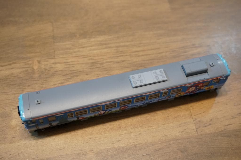 TOMIX キハ40　2135 氷見線・城端線　ハットリくんラッピング塗装　M車