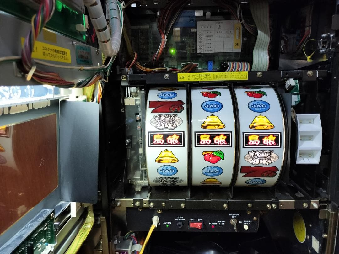 【パチスロ実機】オリンピア★島娘25【不要機付き】４号機・レア・人気台