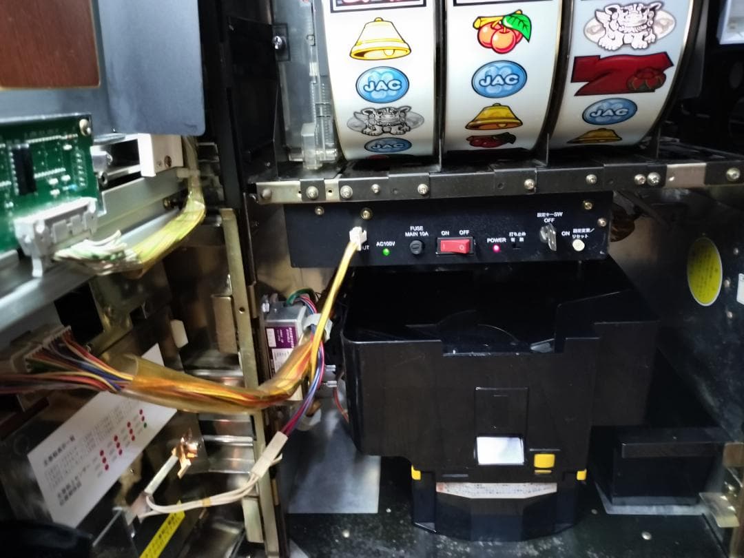 【パチスロ実機】オリンピア★島娘25【不要機付き】４号機・レア・人気台