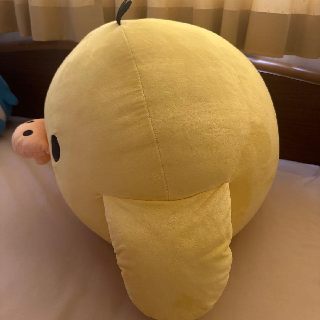 【タグ付き】特大キイロイトリぬいぐるみ 約550mm