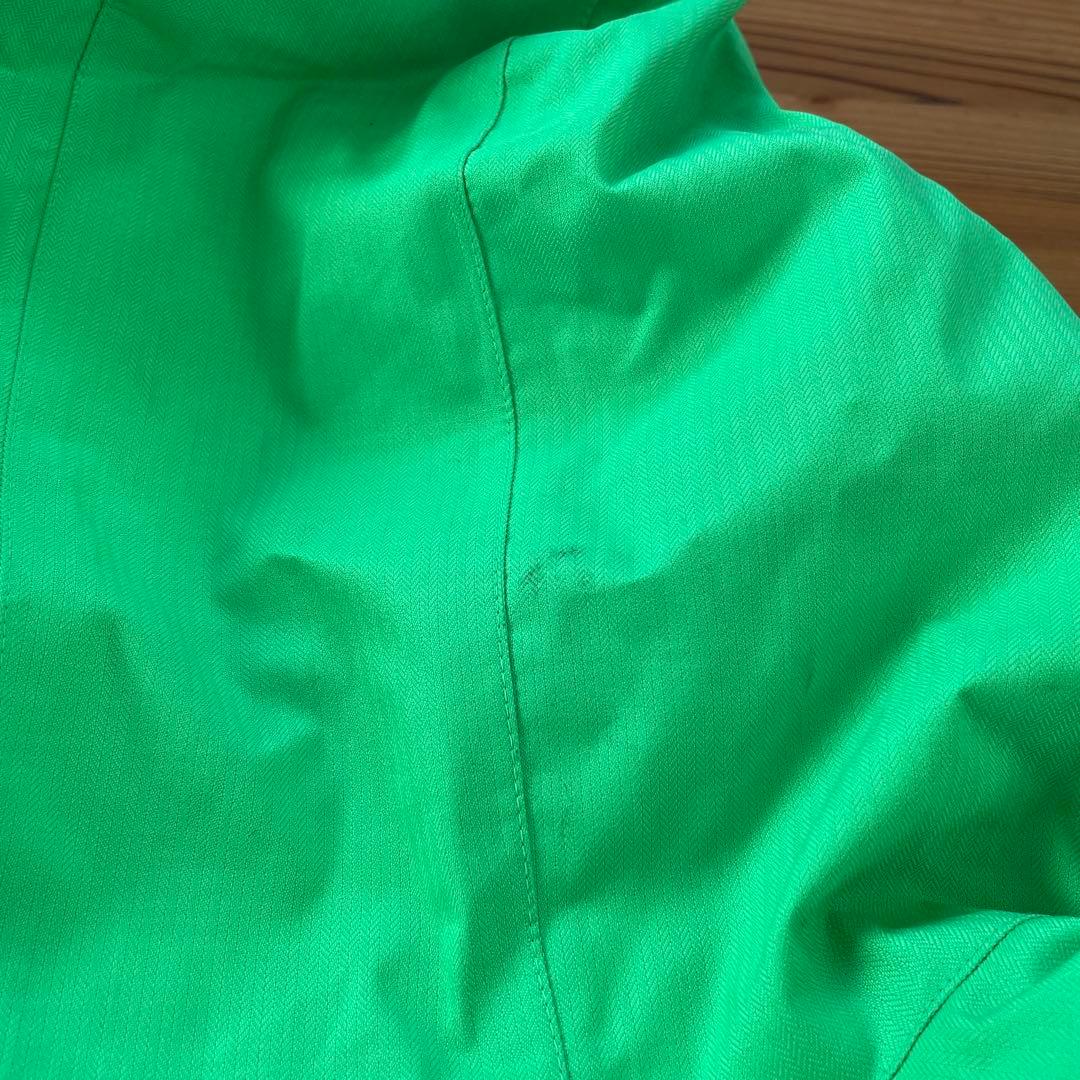 ボルコム 子ども用ジャケット ライトグリーン/ブラック130