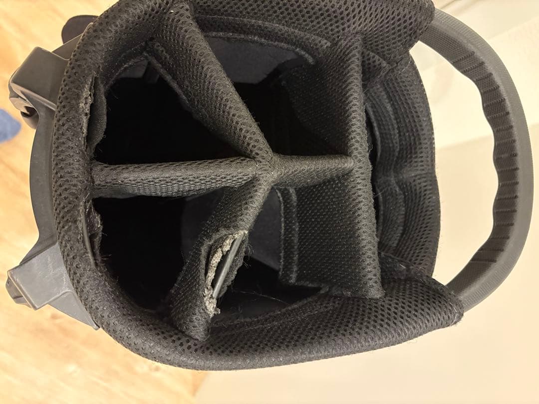 ヘッドカバー7個セットBRIEFING キャディバッグ CR-4 ブラック