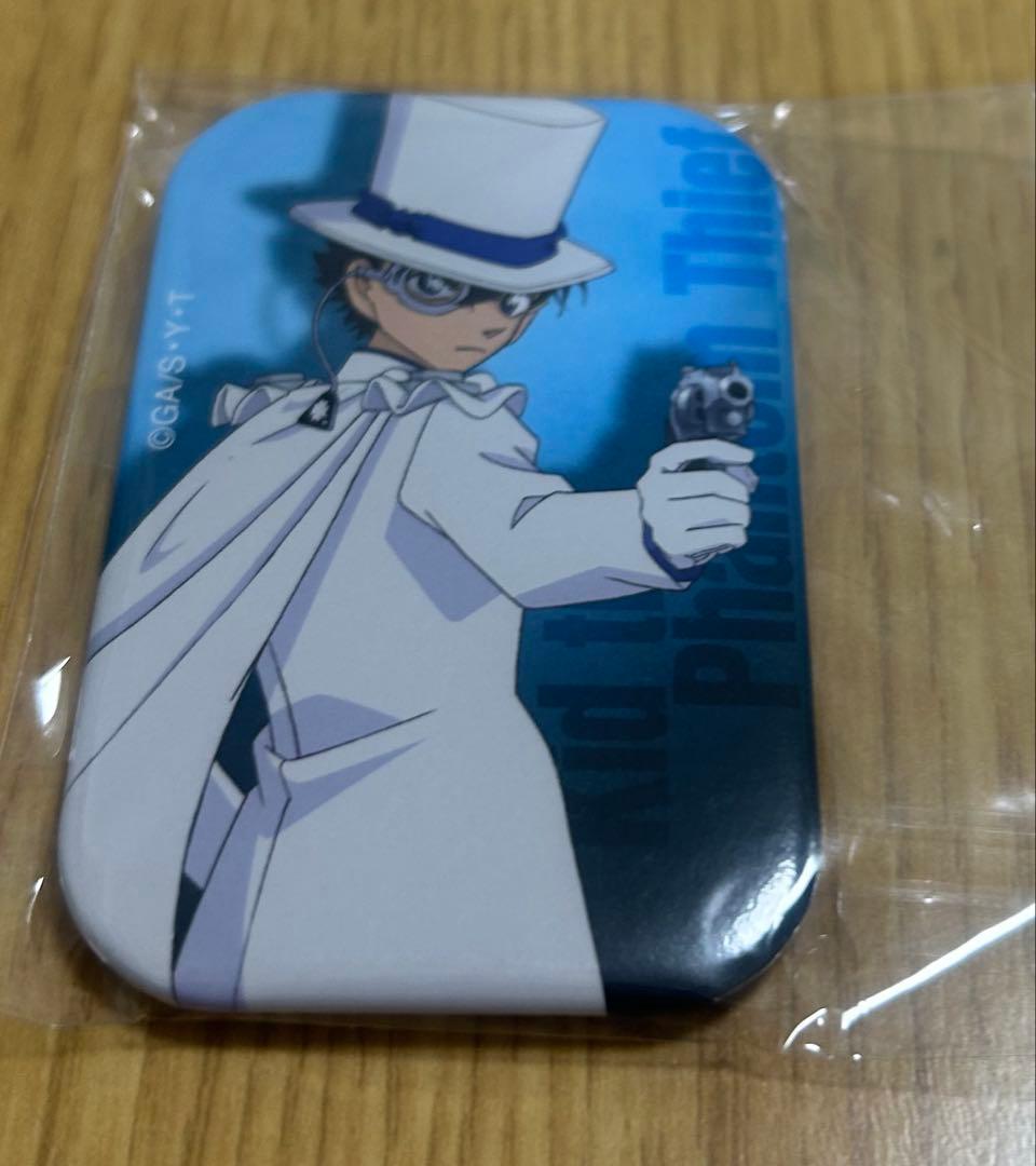 名探偵コナン まるかく缶バッジ スクエア缶バッジ 怪盗キッド