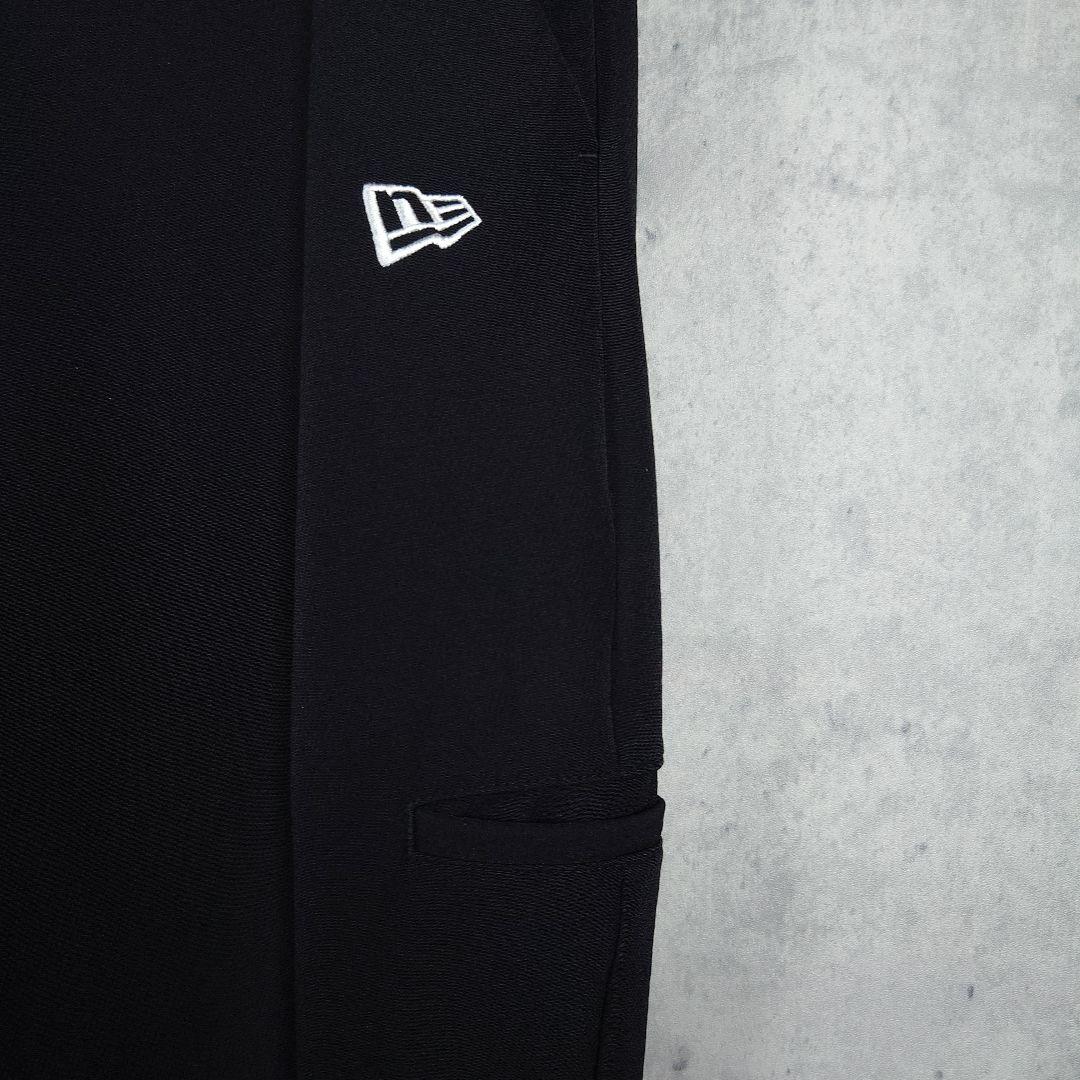 テーパード ストレッチパンツ MTXIX 田中将大 ボックスロゴ サイズS　黒