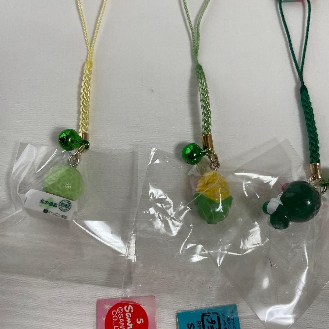 新品◆ハローキティ ご当地キティ 根付けストラップ 北海道 9個セット◆匿名配送