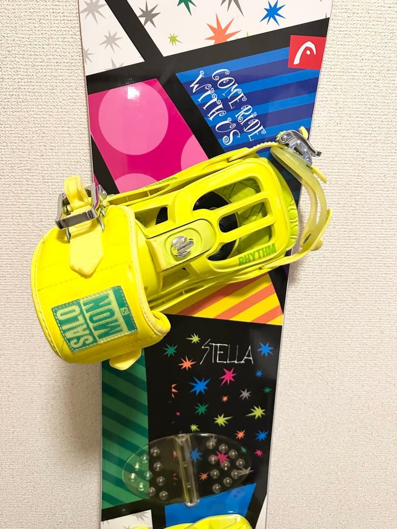 HEAD STELLA 138cm スノーボード ビンディング　レディース Jr