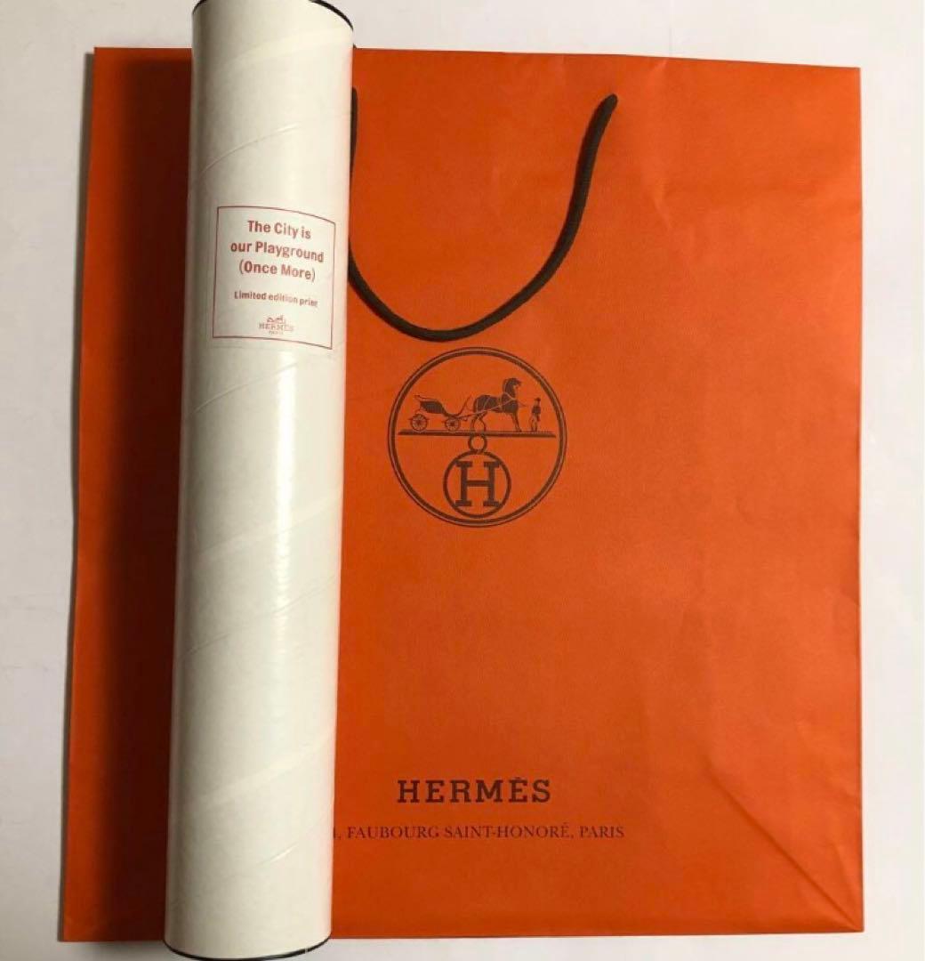 Hermes エルメス 限定スペシャルアート サイン入り オリジナルケース付き