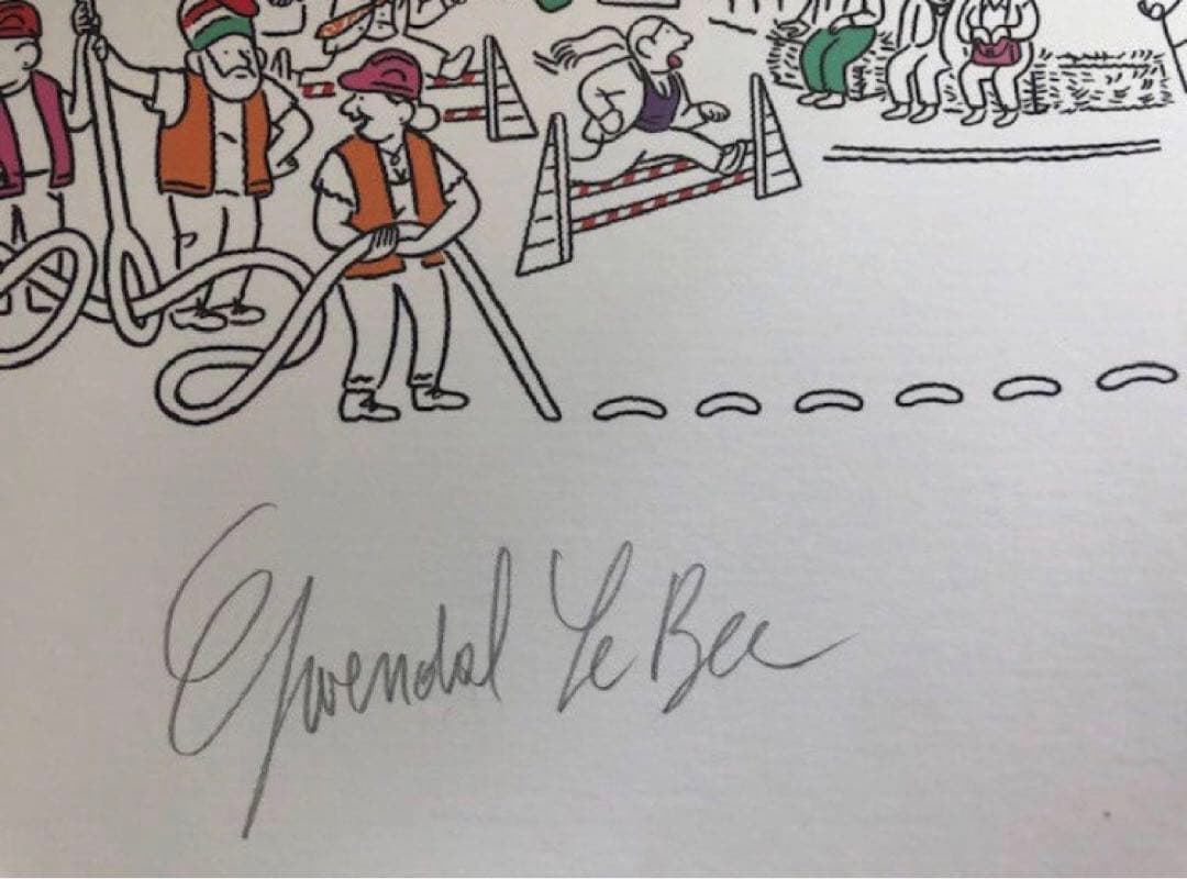 Hermes エルメス 限定スペシャルアート サイン入り オリジナルケース付き