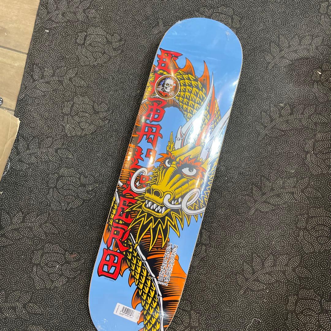 パウエルpowellドラゴンデザイン スケートボードデッキ7.5インチ
