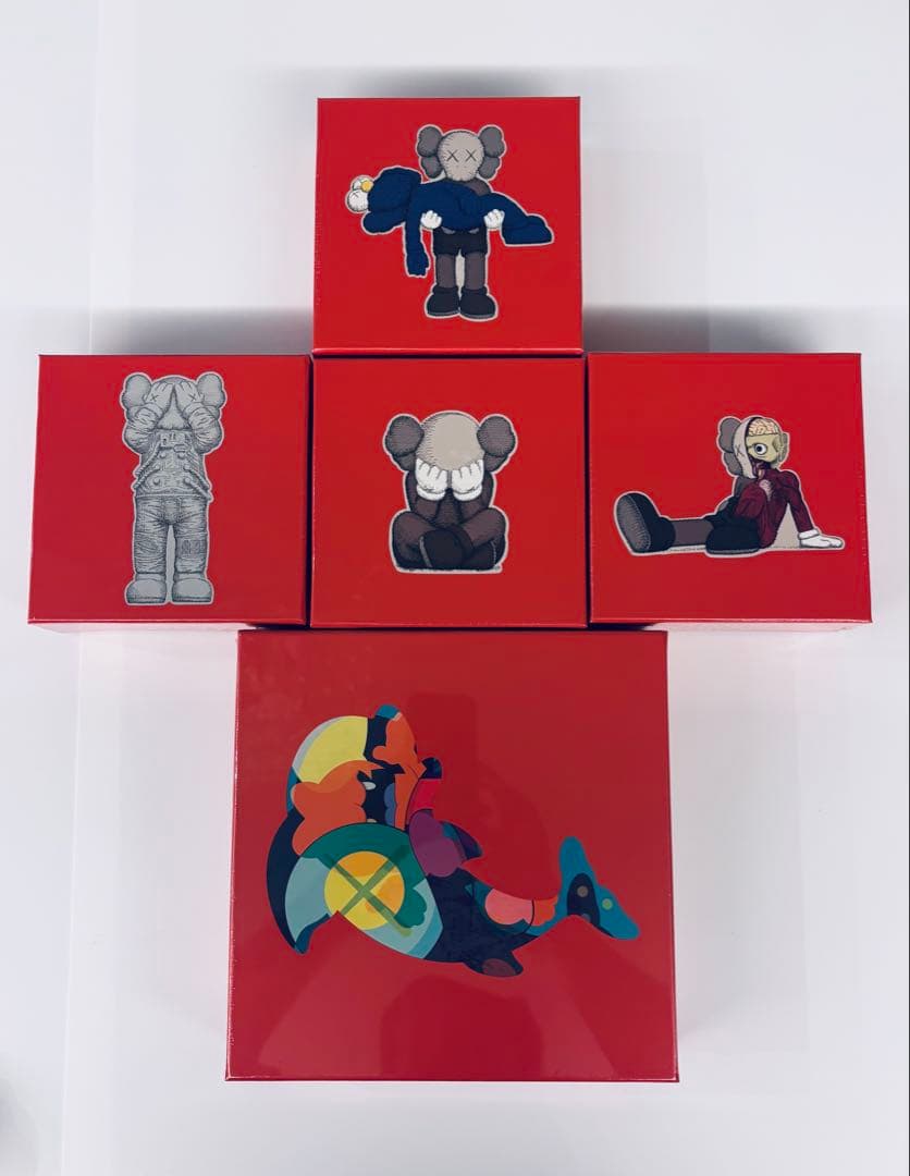 Kaws カウズ　アート ジグソーパズル 5セット 未開封品