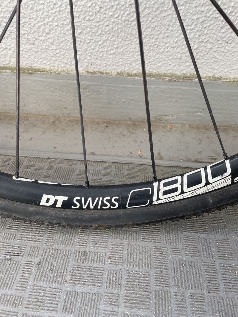 シクロクロスシーズン前に！ DT Swiss c1800ホイール前後 タイヤつき