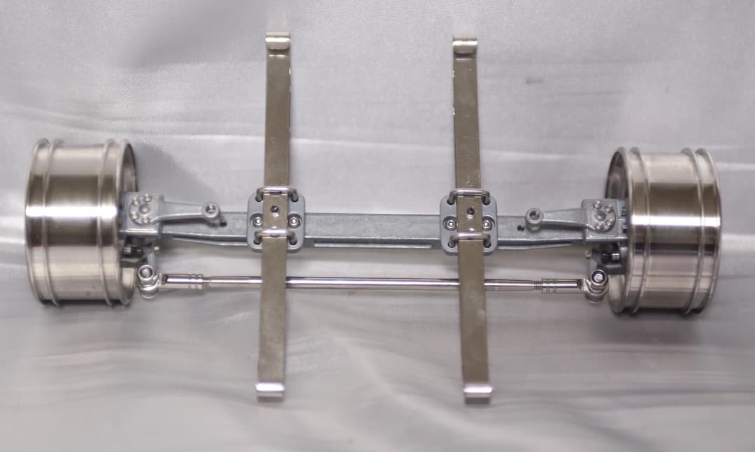 ■SCALECLUB メタル フロントアクセル ホイール付 NON DRIVE