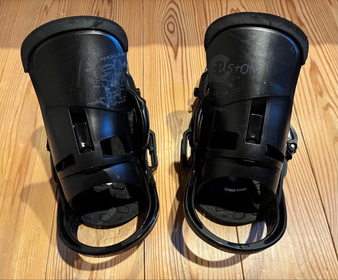 バートン カスタムCustom ビンディング ESTブラック L