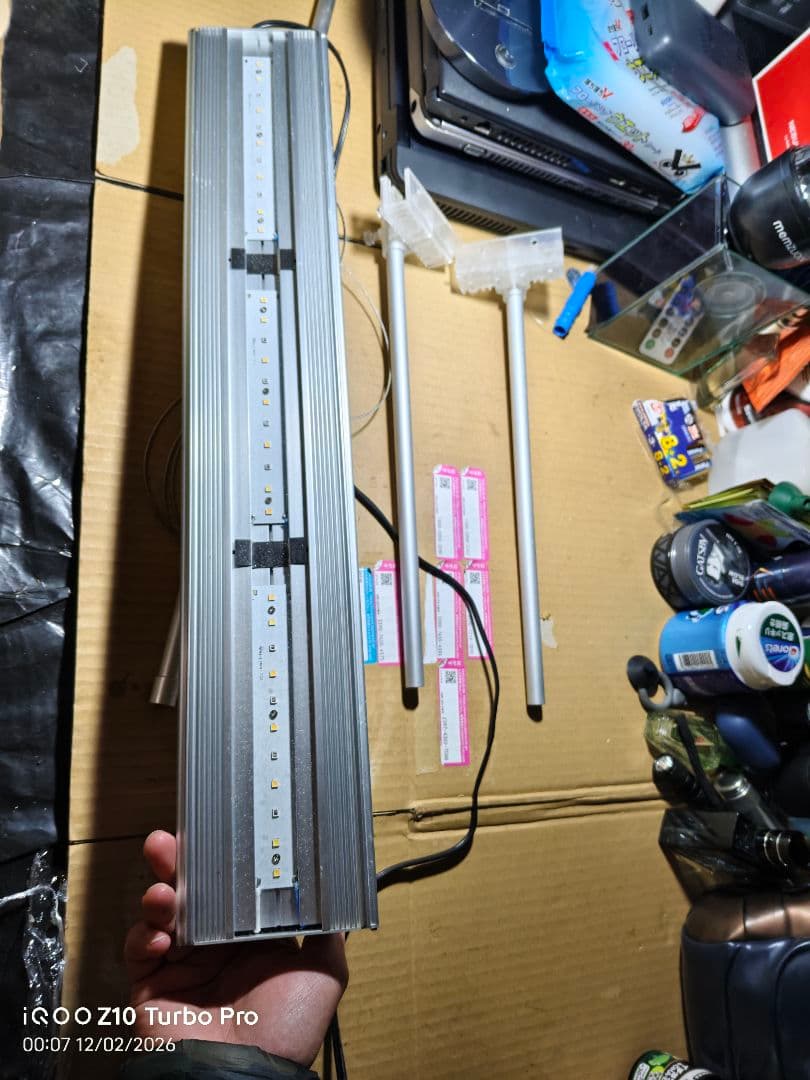 アクロ LEDライト 約60cm シルバー