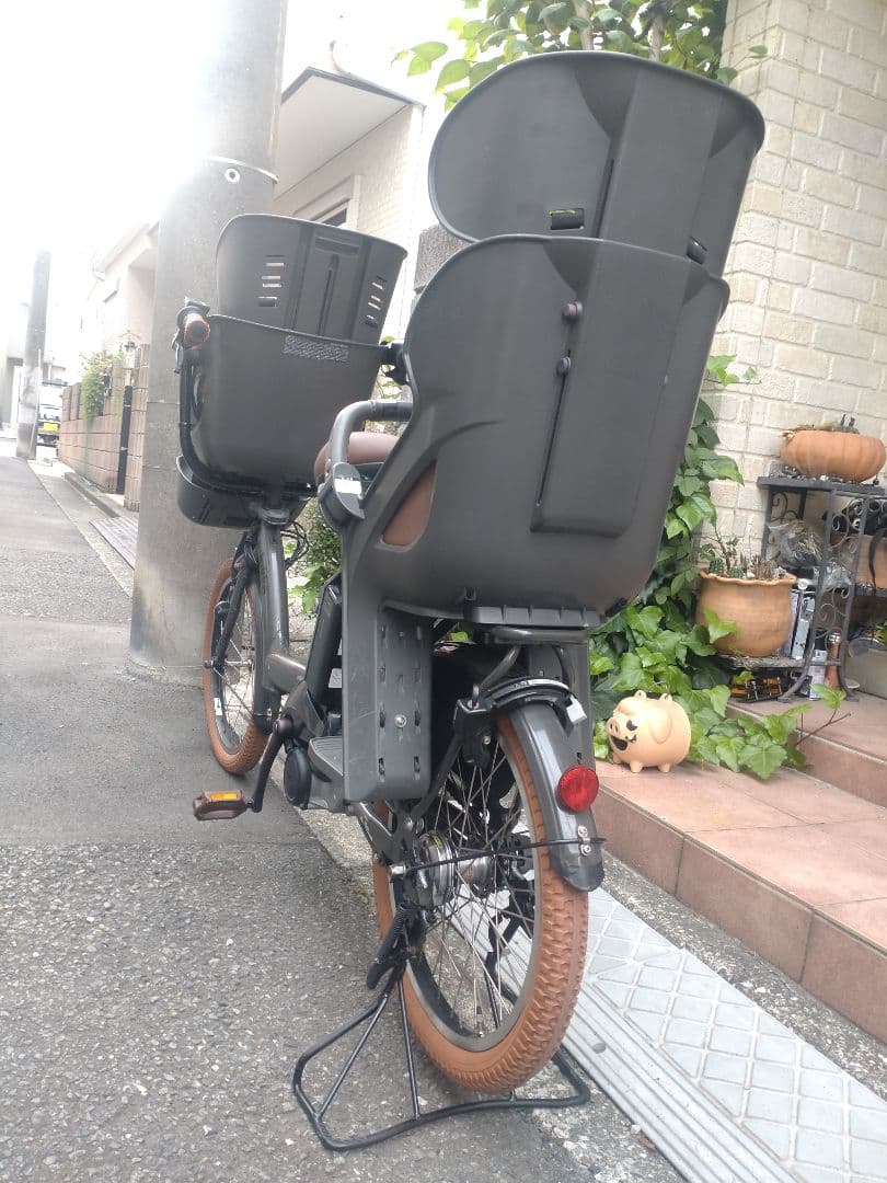 配送可★直接引渡可【bikke ビッケポーラー】電動アシスト自転車★３人乗子供乗