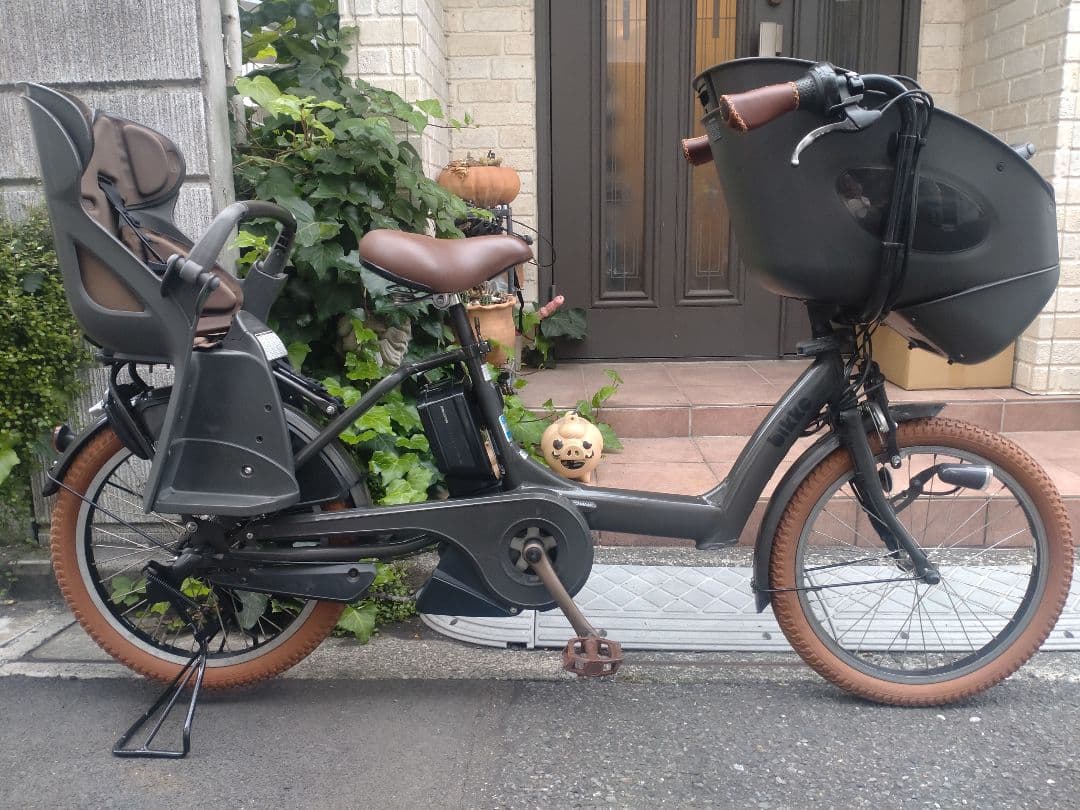 配送可★直接引渡可【bikke ビッケポーラー】電動アシスト自転車★３人乗子供乗