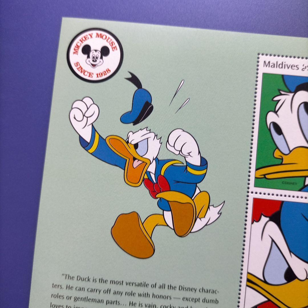 4669 外国切手 マルディブ 1999年 ドナルドダック ティズニー