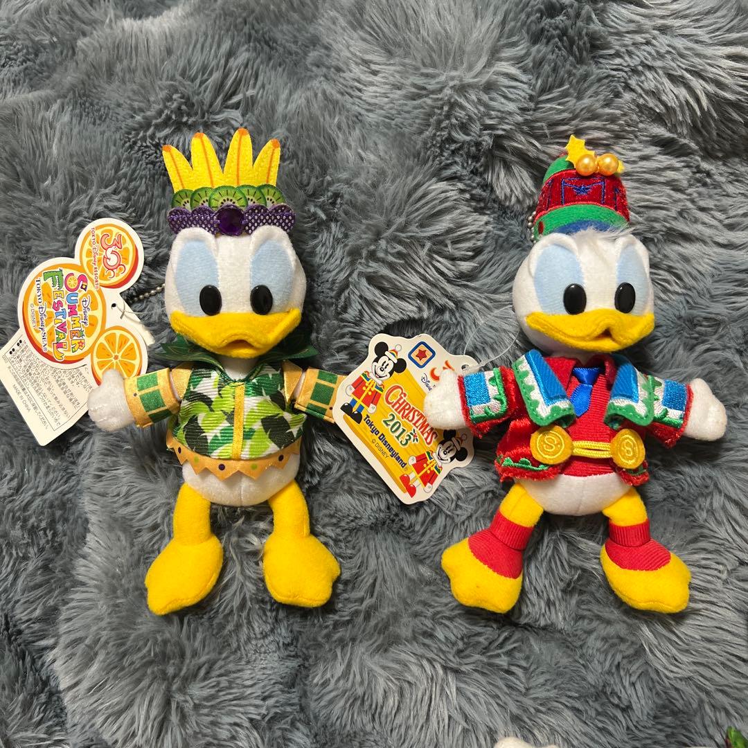 レア 廃盤 13個セット ディズニー ドナルド ぬいぐるみバッジ まとめ売り