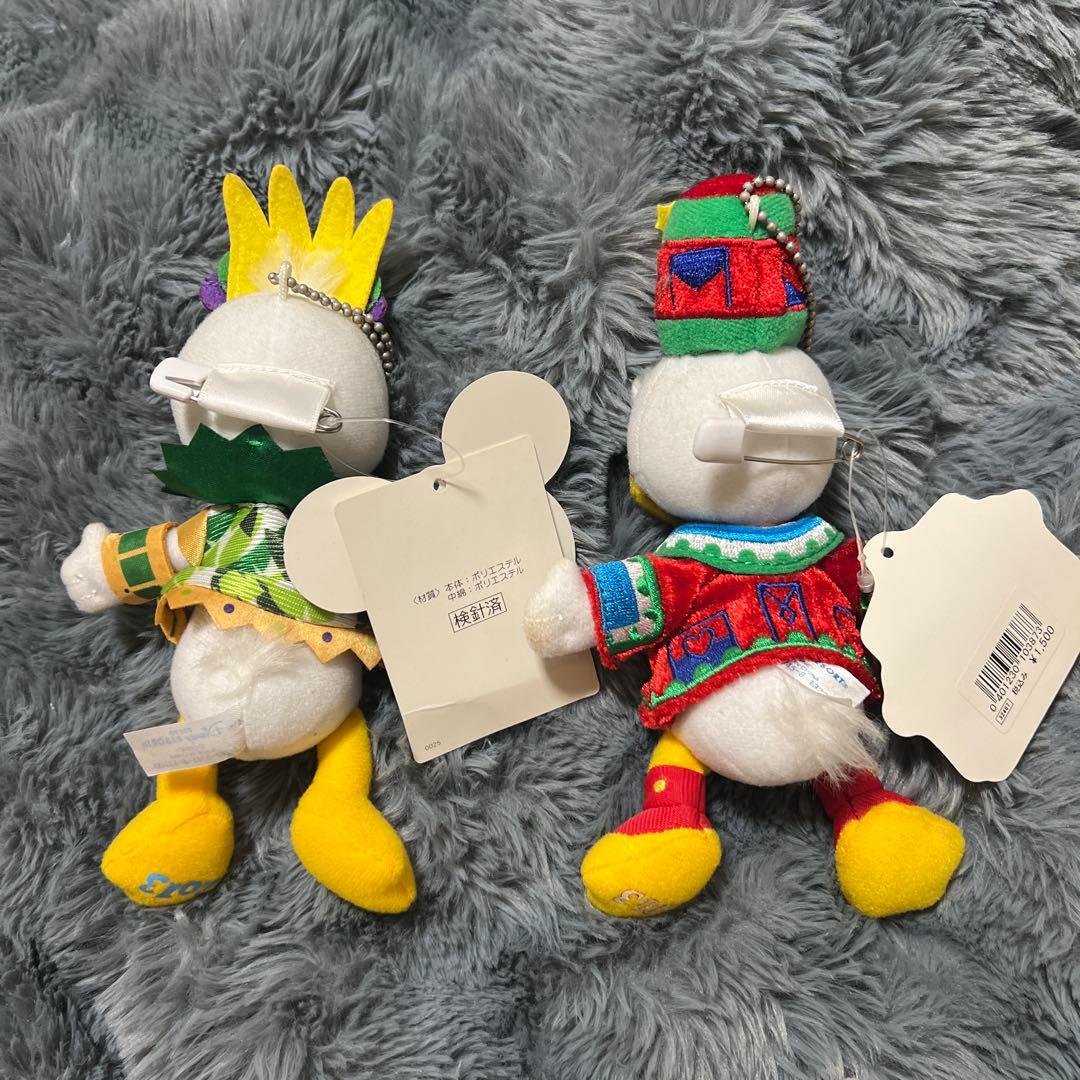 レア 廃盤 13個セット ディズニー ドナルド ぬいぐるみバッジ まとめ売り