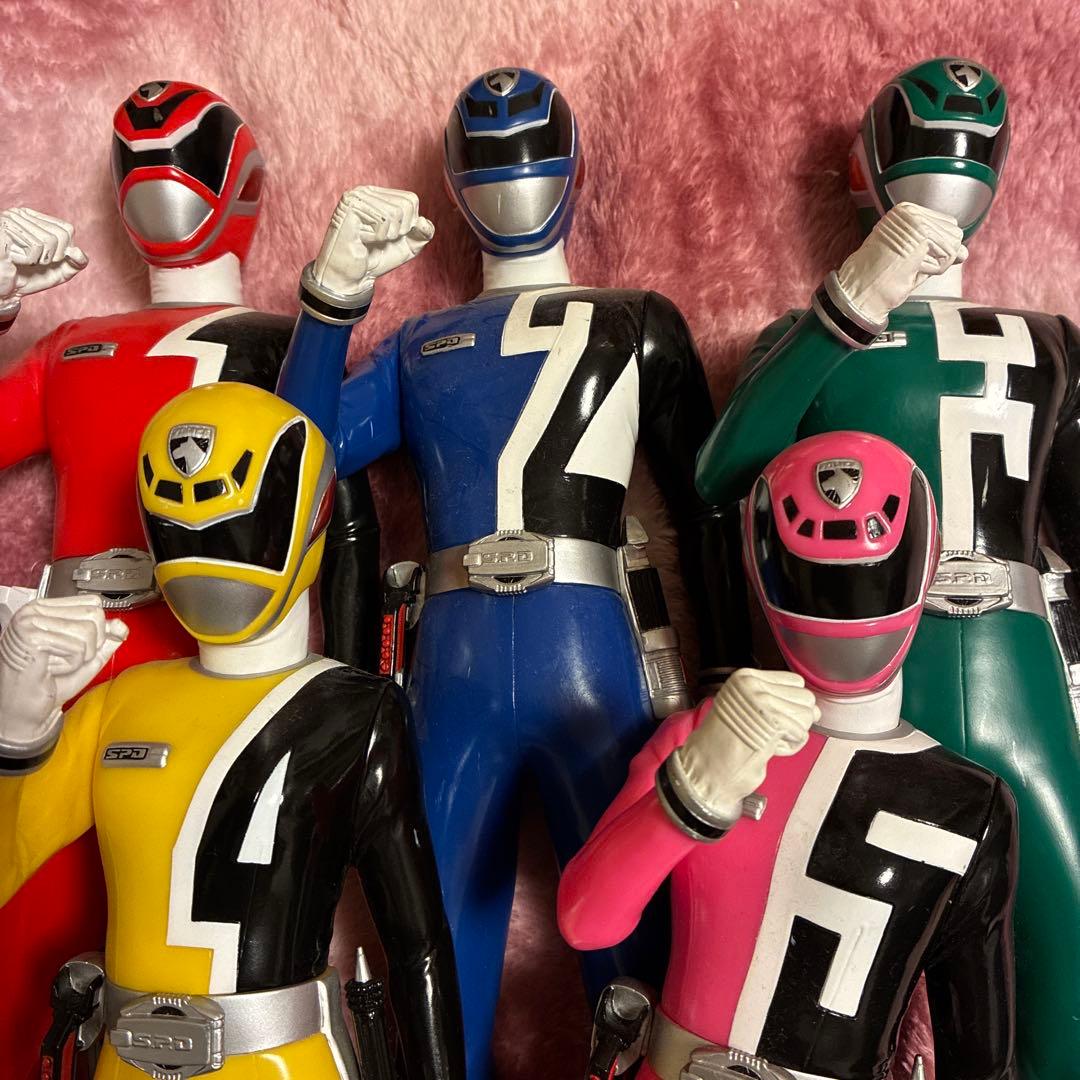 デカレンジャー戦隊ヒーロー フィギュアセット