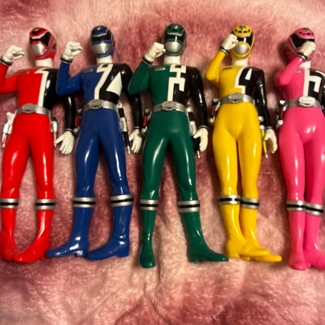 デカレンジャー戦隊ヒーロー フィギュアセット