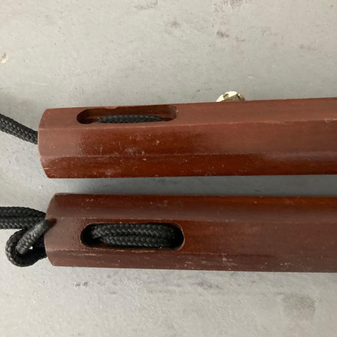 スヌケ　ヌンチャク　ペア　沖縄空手　古流武術　古武道　日本製　15cm　八角先太