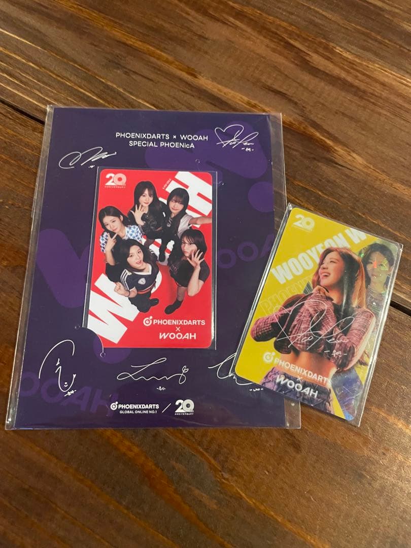 【2枚セット】PHOENicA WOOAH WOOYEON (ウヨン)、集合