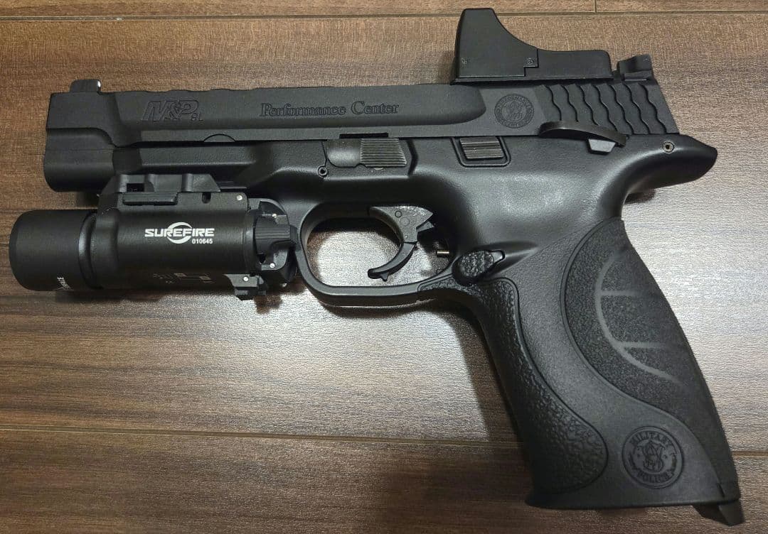 【hasa3】京マルイ M&P 9L PCポーテッド ガスガンセット