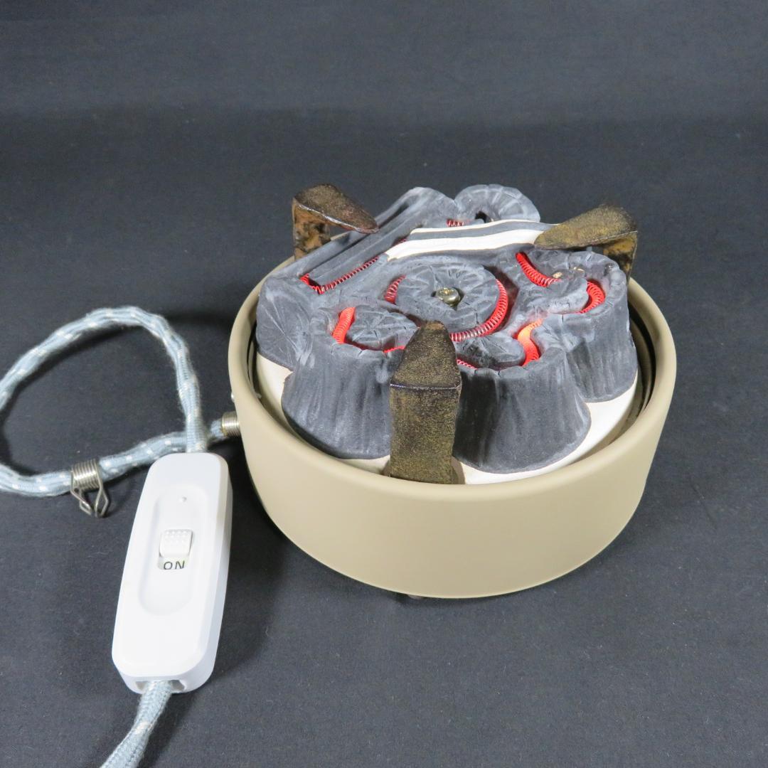 電熱器 茶道具 釜 野々田商店 410W 100V 81-14036 電気コンロ