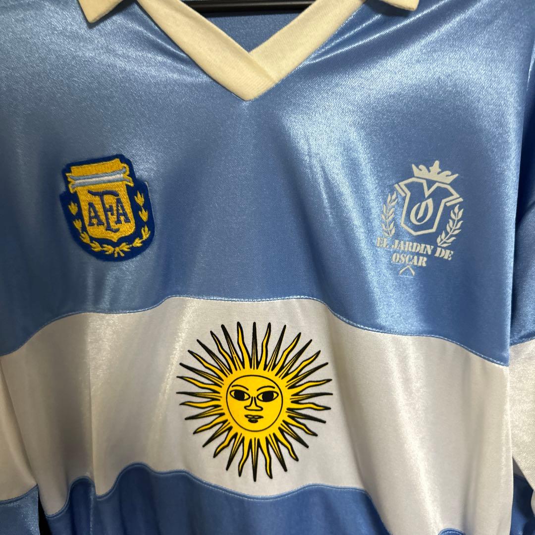 マラドーナ　ユニフォーム　アルゼンチン代表　長袖　レア　ドンバロン社
