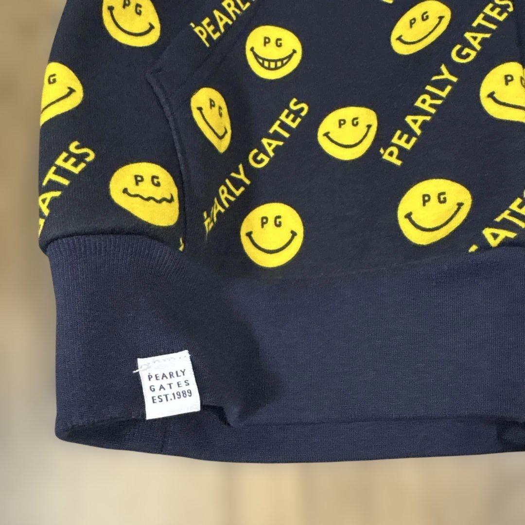 【美品】PEARLY GATES スマイリーフェイスパーカー サイズ6