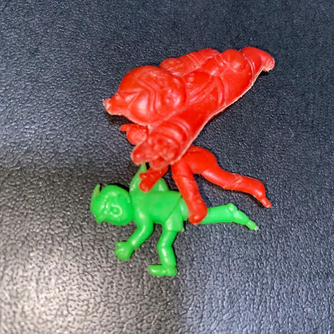 【昭和レトロ】グリコ おまけ　遊星少年パピィ 3個セット