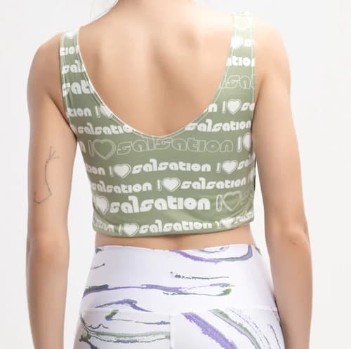 衣類41／salsation サルセーション　リバーシブル　デミタンク　Mサイズ