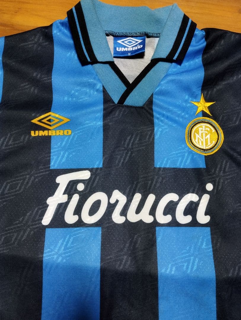 90s intel インテル ユニフォーム　Umbro Fiorucci